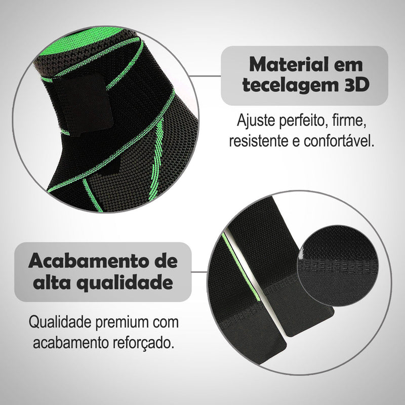 Tornozeleira Ortopédica com Dupla Bandagem