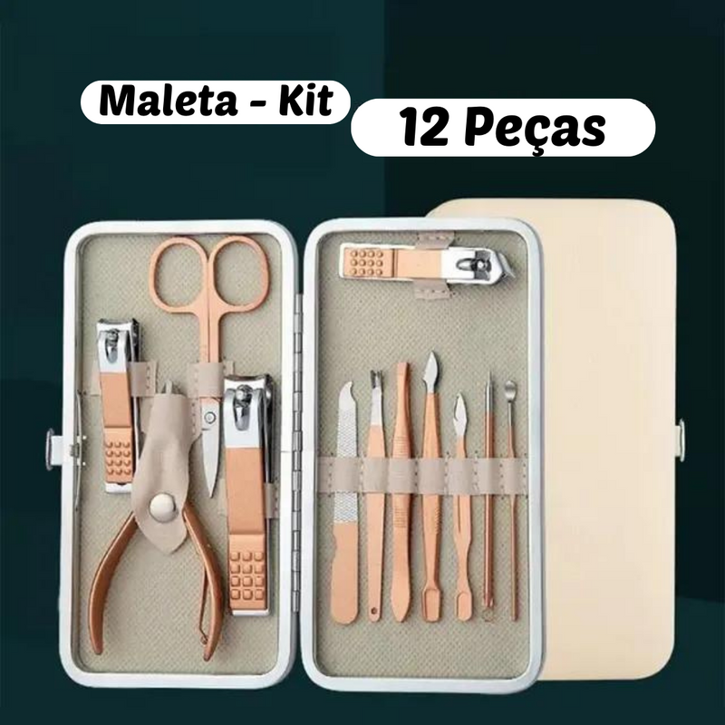 Kit Manicure e Pedicure Completo Profissional