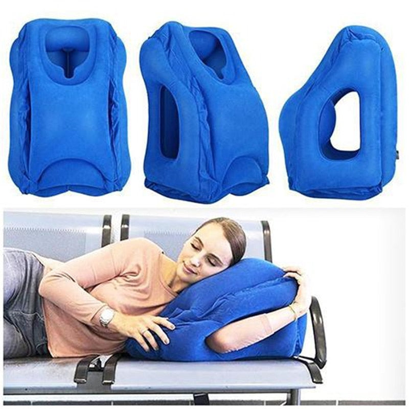 Travesseiro Inflável para Viagens - Nuvem Confort
